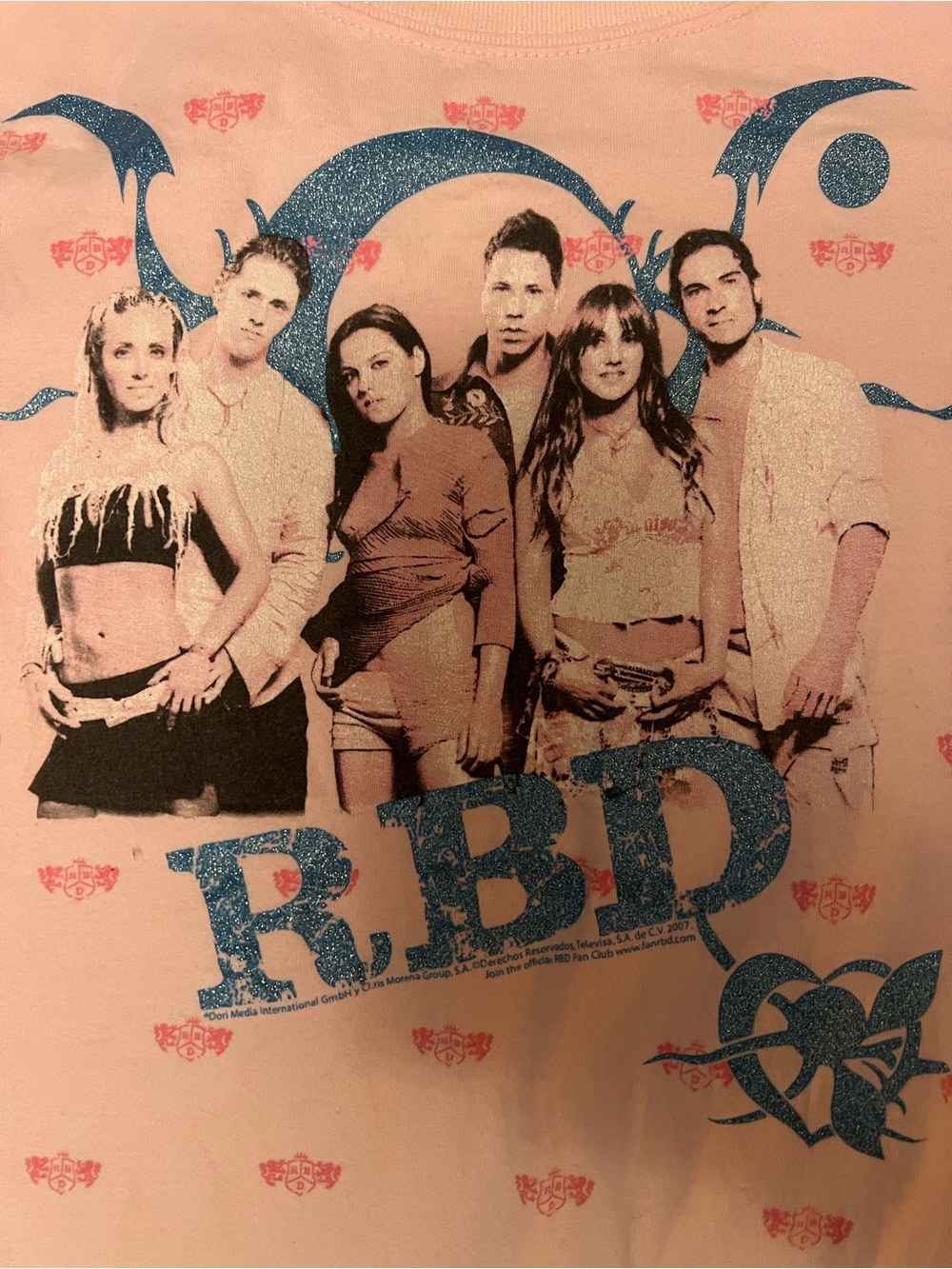 RBD Girls' Pink Graphic Tee by - Picture 3 of 4